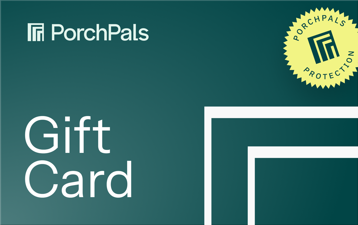 PorchPals Annual Gift Card